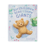 BARTHOLOMEW  BEAR AND THE SNOW GIANTS BOOK by JELLYCAT