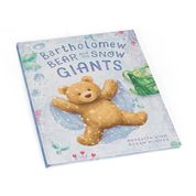 BARTHOLOMEW  BEAR AND THE SNOW GIANTS BOOK by JELLYCAT