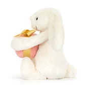 BASHFUL BUNNY WITH PRESENT by JELLYCAT