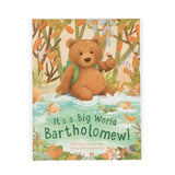 ITS A BIG WORLD BARTHOLOMEW BOOK by JELLYCAT