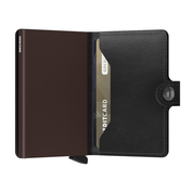 ORIGINAL BLACK-BROWN MINIWALLET by SECRID