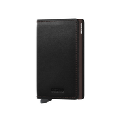 ORIGINAL BLACK-BROWN SLIMWALLET by SECRID