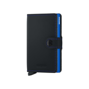 ORIGINAL BLACK-BLUE MINIWALLET by SECRID