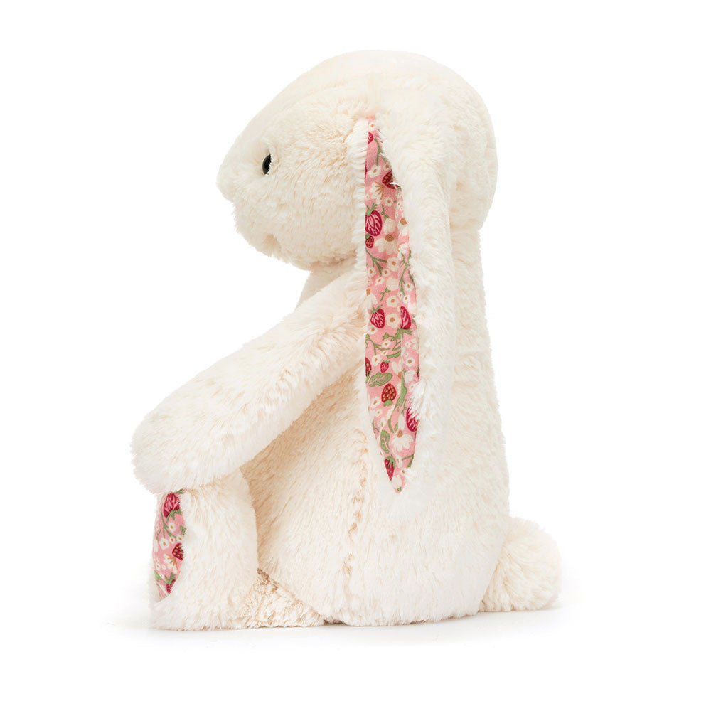 BLOSSOM CREAM BUNNY 'BERRY' by JELLYCAT