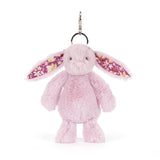 THISTLEPOP BLOSSOM BUNNY BAG CHARM by JELLYCAT