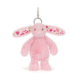 BLUSHKIN BLOSSOM BUNNY BAG CHARM by JELLYCAT