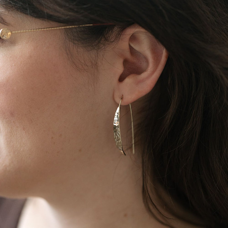 BE KIND EARRINGS in GOLD by GLEE
