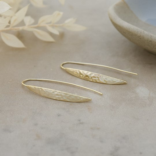 BE KIND EARRINGS in GOLD by GLEE