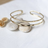 BLISS CUFF in GOLD by GLEE