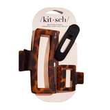 BROWN & BLACK CLAW CLIP SET by KITSCH