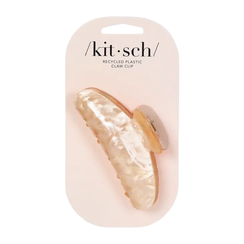 BLONDE MARBLE CLAW CLIP by KITSCH