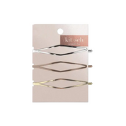 LONG DIAMOND BOBBY PINS by KITSCH