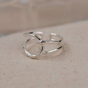 BONDED RING in SILVER by GLEE