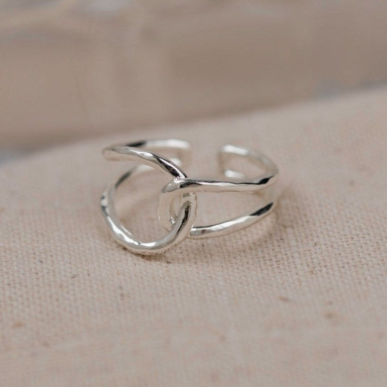 BONDED RING in SILVER by GLEE