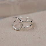 BONDED RING in SILVER by GLEE