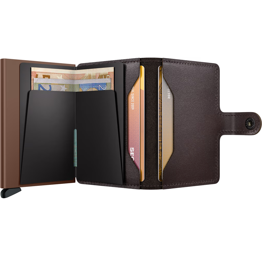 ORIGINAL CHOCOLATE MINIWALLET by SECRID