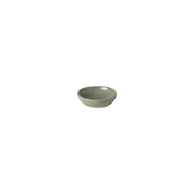 Green ceramic bowl on a white background