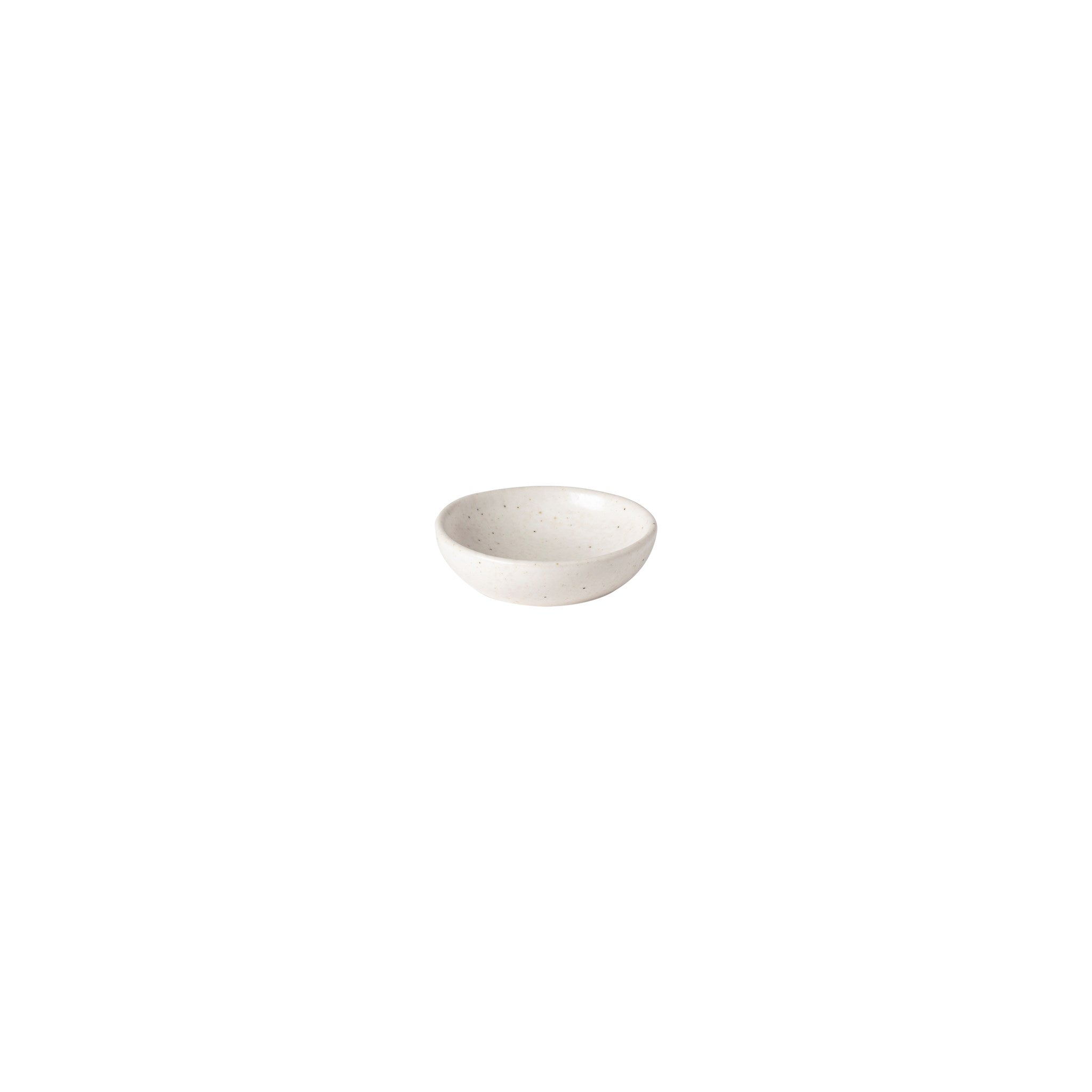 White ceramic bowl on a white background
