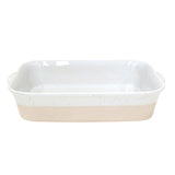 FATTORIA WHITE MEDIUM RECTANGLE BAKER