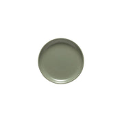 pacifica casafina Green ceramic plate on a white background