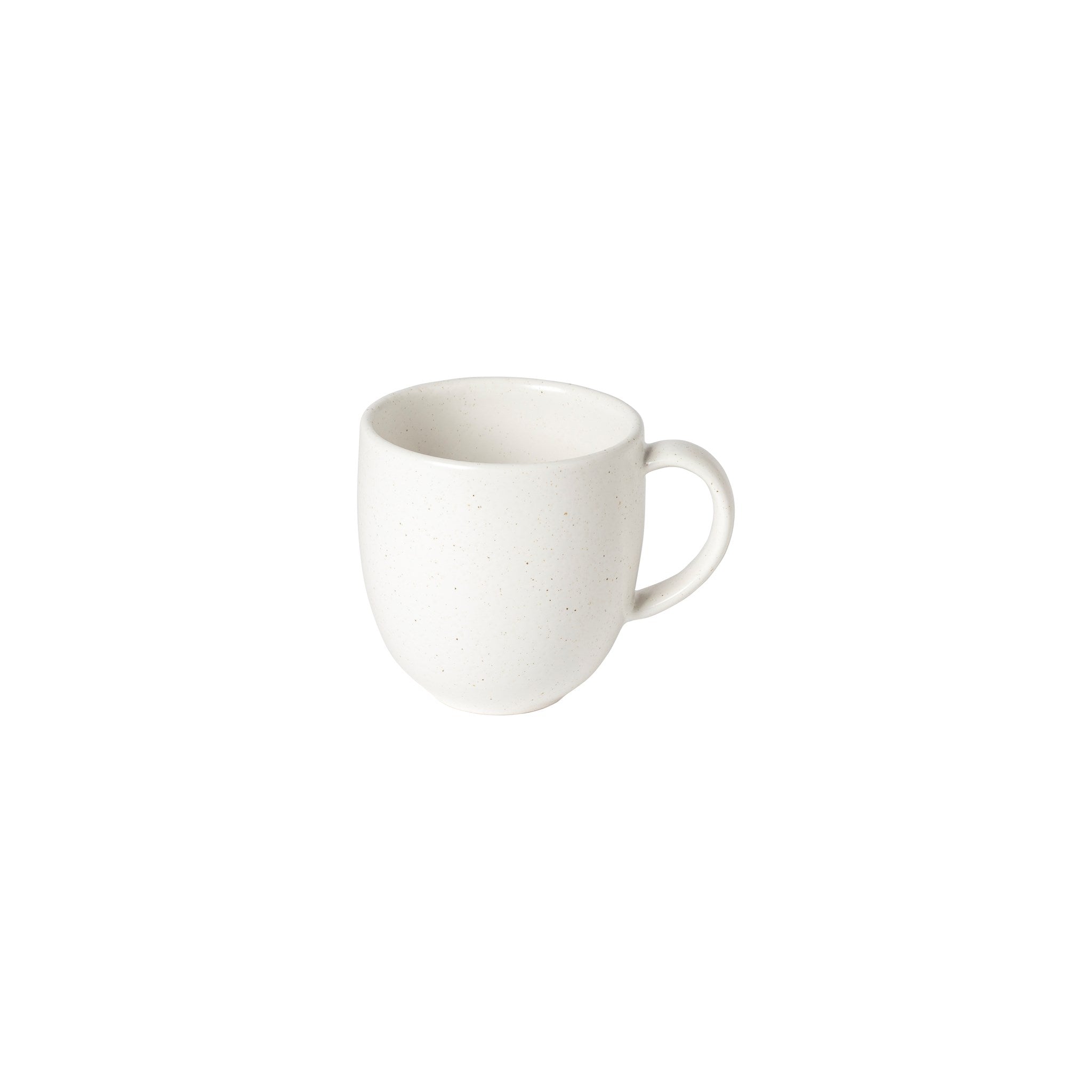 white mug on a white background