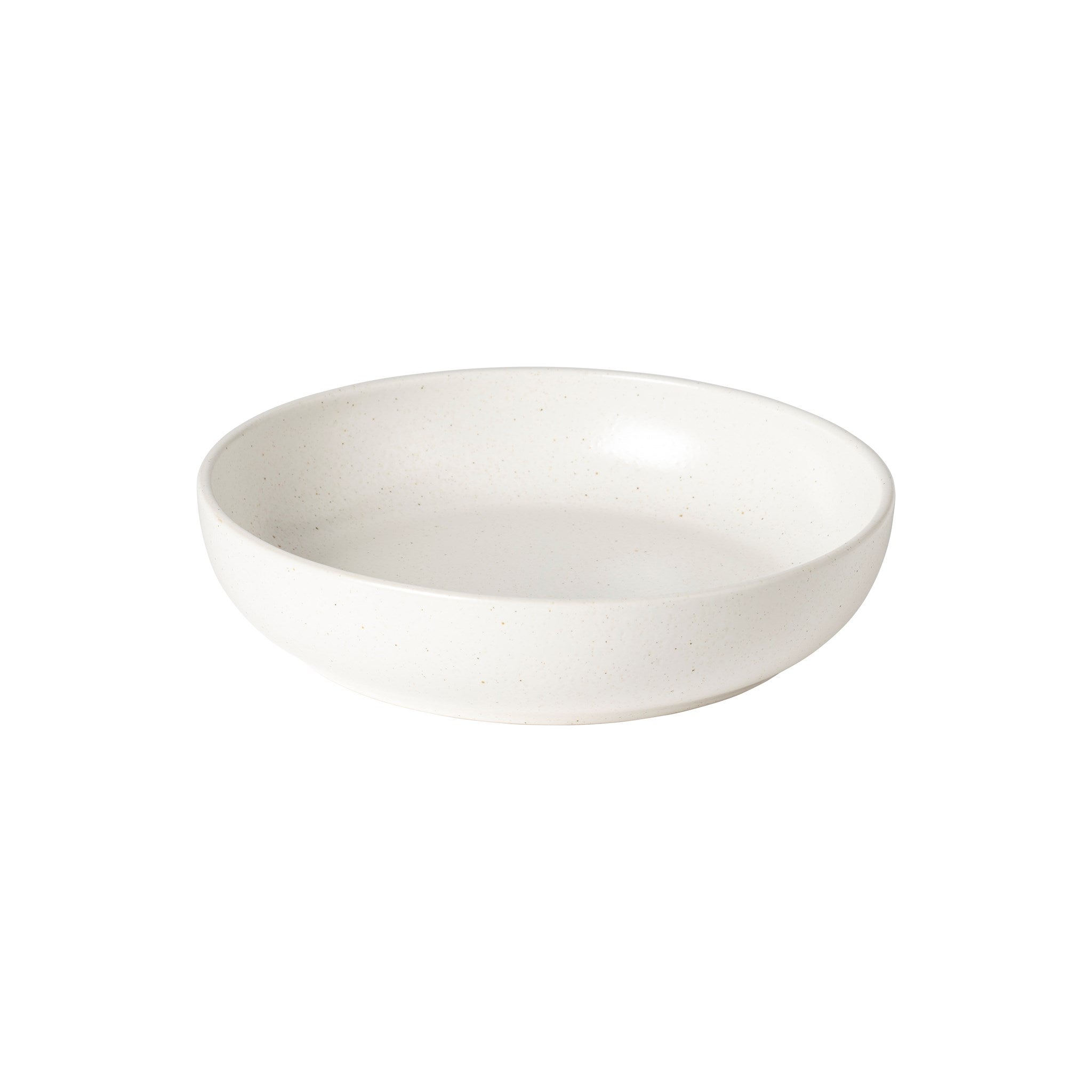 White ceramic bowl on a white background