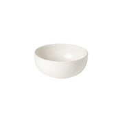 White ceramic bowl on a white background