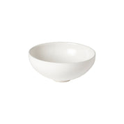 White ceramic bowl on a white background