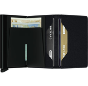 CRISPLE BLACK SLIMWALLET by SECRID
