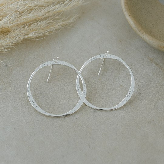 CONSTANTINE EARRINGS in SILVER by GLEE
