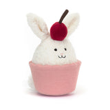 DAINTY DESSERT BUNNY CUPCAKE by JELLYCAT