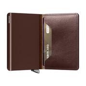 DUSK DARK BROWN SLIMWALLET by SECRID