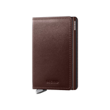 SLIMWALLET in DUSK DARK BROWN by SECRID