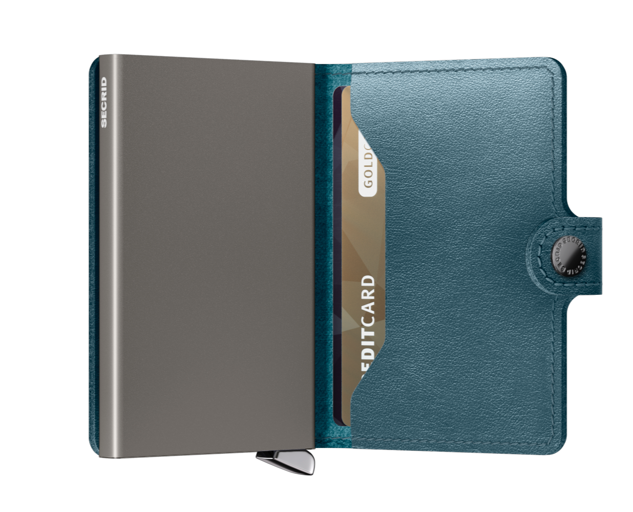 DUSK TEAL MINIWALLET by SECRID