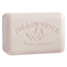 pinkish off white bar of soap with image of flying bird, Text reads pre de provence product of france