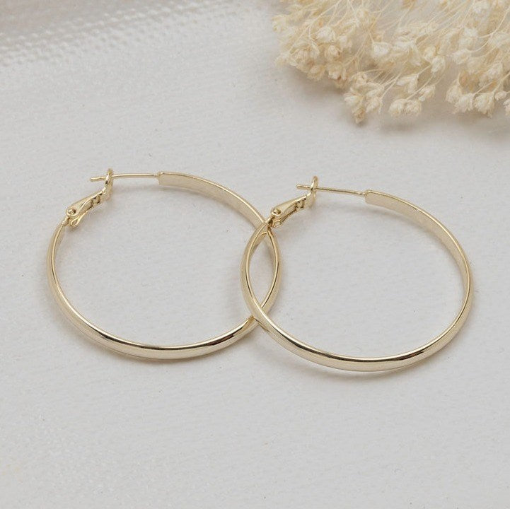 ESTELLA HOOPS in GOLD by GLEE