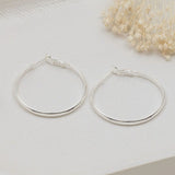 ESTELLA HOOPS in SILVER by GLEE