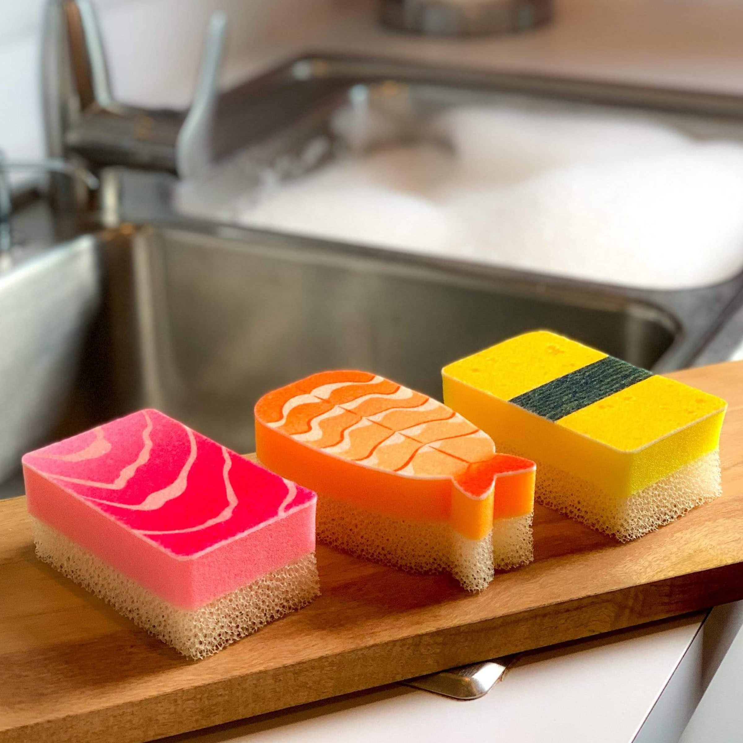 WASHABI SUSHI SPONGES