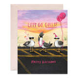 LET'S GO GULLS GREETING CARD