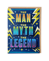 MAN MYTH LEGEND CARD
