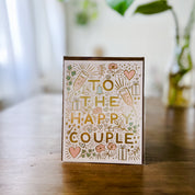 TO THE HAPPY COUPLE CARD