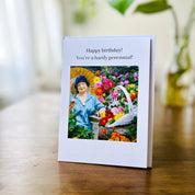 HARDY PERENNIAL BIRTHDAY CARD