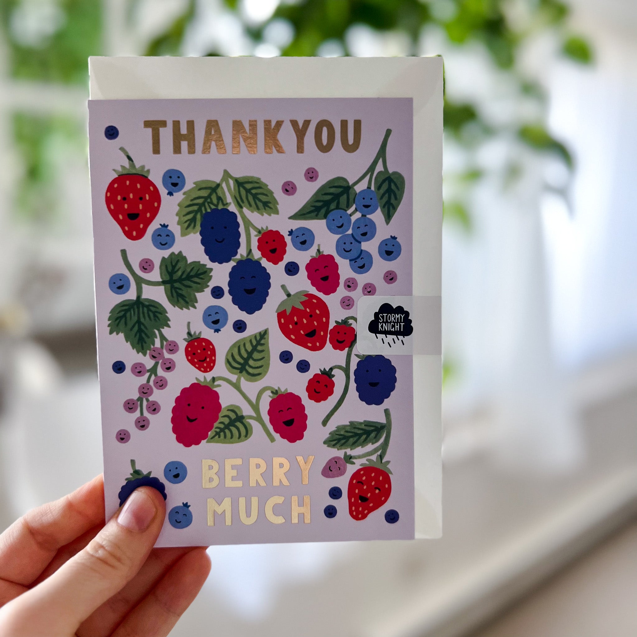 THANK YOU BERRY MUCH CARD