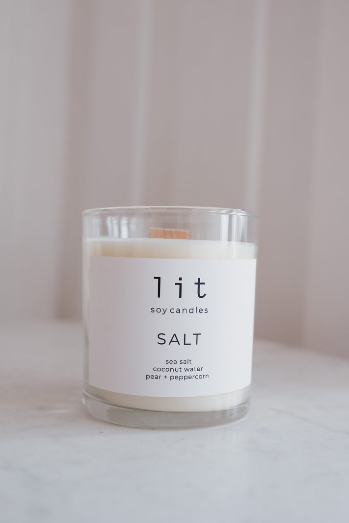 SALT by LIT SOY CANDLES