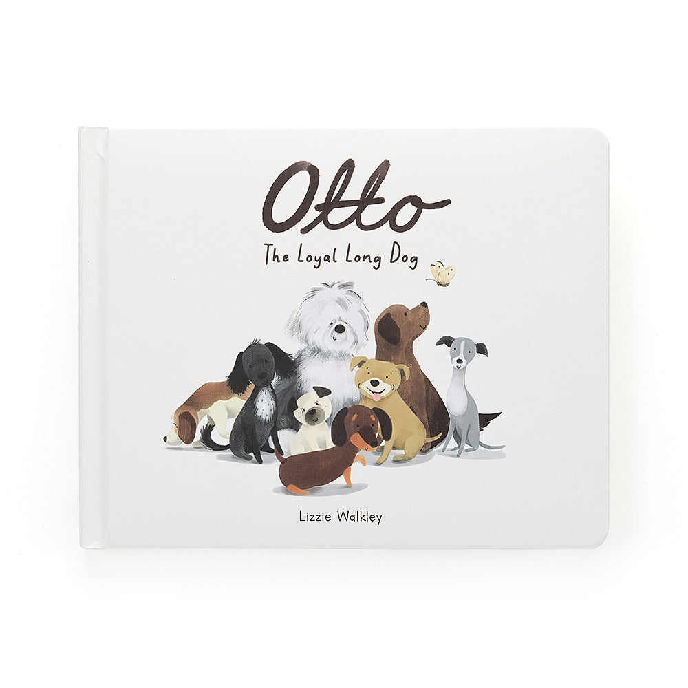 OTTO THE LOYAL LONG DOG BOOK by JELLYCAT