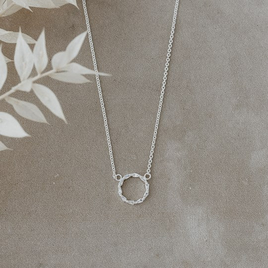 KIN NECKLACE in SILVER by GLEE