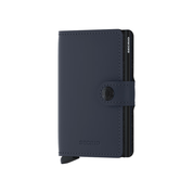 MATTE NIGHT BLUE MINIWALLET by SECRID