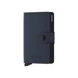 MATTE NIGHT BLUE MINIWALLET by SECRID