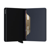 MATTE NIGHT BLUE SLIMWALLET by SECRID