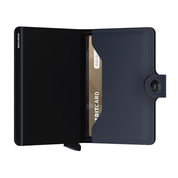 MATTE NIGHT BLUE MINIWALLET by SECRID